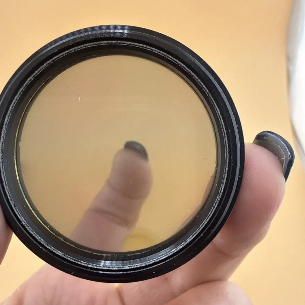 Vtg Vivitar 55mm Camera Lens Polarizing Filter VI & Color Corrector 80B Japan
